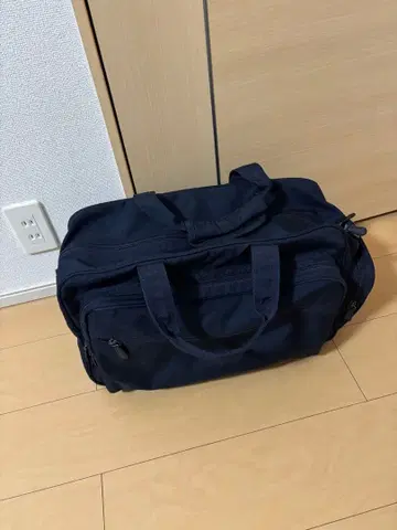 네이비 나일론 보스턴 백 MUJI