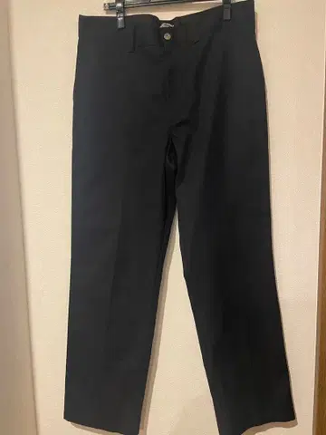 디키즈 블랙 워크 팬츠 스트레이트 핏