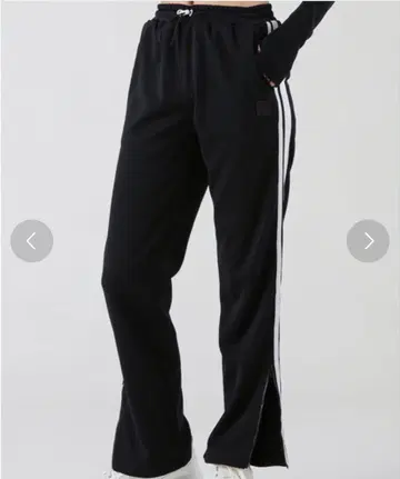 NBB WEEKEND 라인 팬츠 블랙 사이즈 M