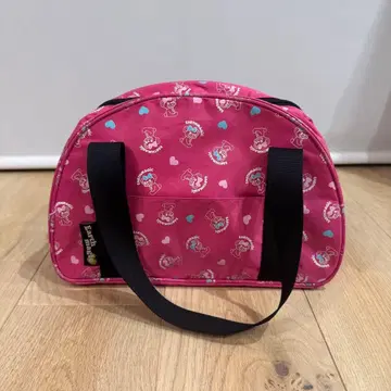 EARTHMAGIC 핑크 보스턴 백