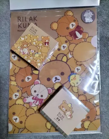 리락쿠마 로프트 한정판 클리어 홀더 세트