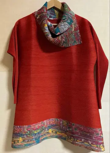 SORRISO 소리조 플리츠 튜닉 상의 원피스