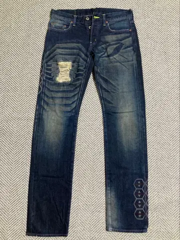 에반게리온 극장판 콜라보 청바지 데님 cospa 가성비 M 30