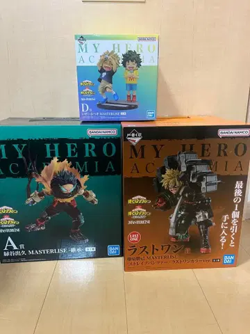 제일복권 나의 히어로 아카데미아 이어지는 세월 A상 D상 라스트 원상