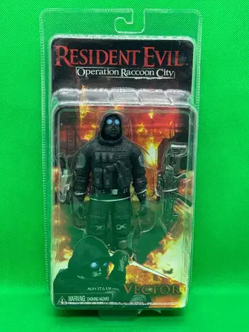 미개봉 벡터 바이오하자드 라쿤 시티 7인치 액션 피규어