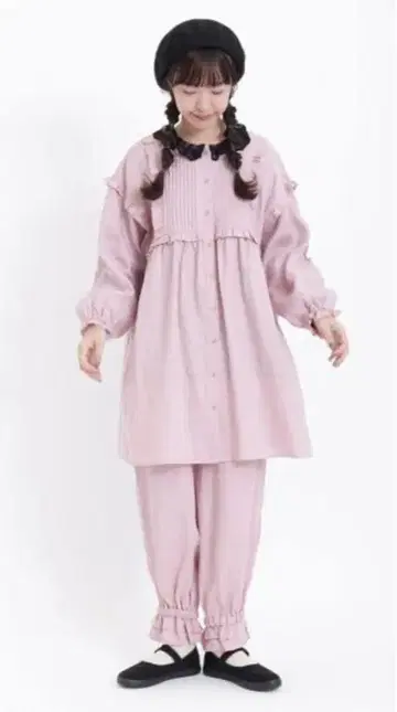 SM2 린넨 밑단 프릴 개더 팬츠 사만사 모스모스 미사용 새상품