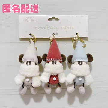 디즈니 크리스마스 2025 리루린린 봉제 인형 참 3종 세트