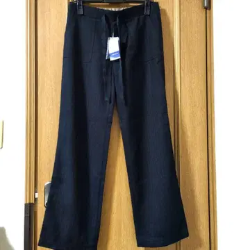 택 포함 르 쿠르 블랑 le.coear blanc 스트라이프 이지 팬츠