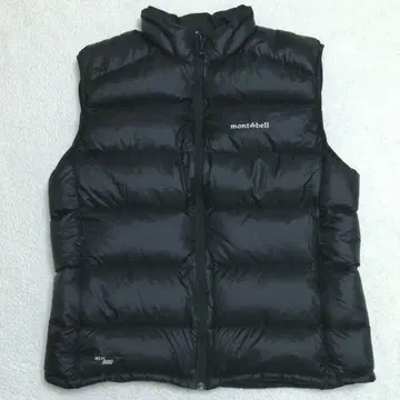 새상품급 몽벨 라이트 알파인 다운 베스트 (XL) 블랙 계열 색상