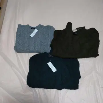 케이블 니트 스웨터 3