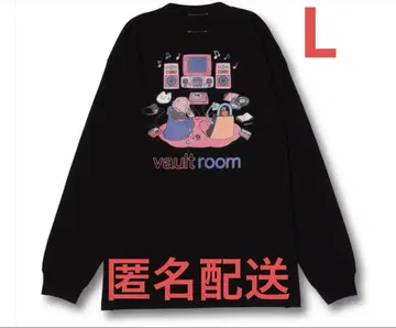 익명 valtroom x nqrse L/S TEE / BLACK L