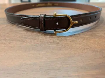 토리 가죽 1 SPUR 벨트 34 브라운