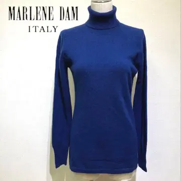 새상품급 MARLENE DAM 캐시미어 100% 터틀넥 스웨터
