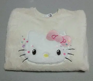 산리오 헬로키티 50주년 보아 풀오버 플리스 M