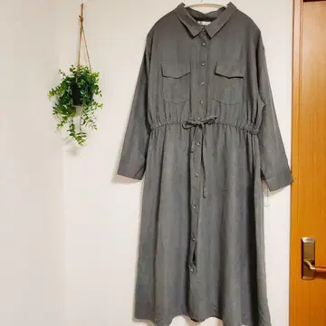 긴팔 셔츠 원피스