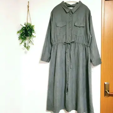 긴팔 셔츠 원피스