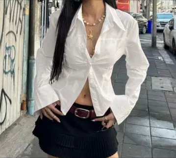 LAMPOON 백 셔링 셔츠