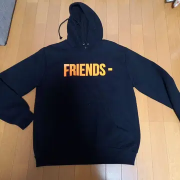 FRIENDS 프린트 캐주얼 후드티