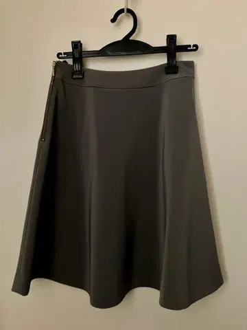 플레어 스커트 그레이 블랙 2색 전개