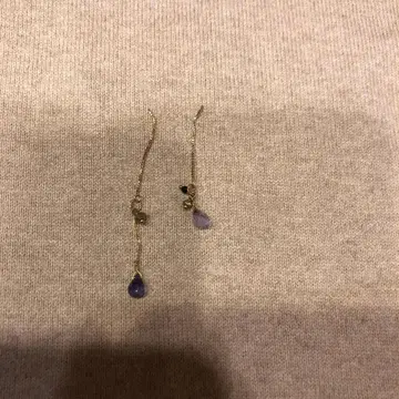 아가트 귀걸이 참 k10 비대칭