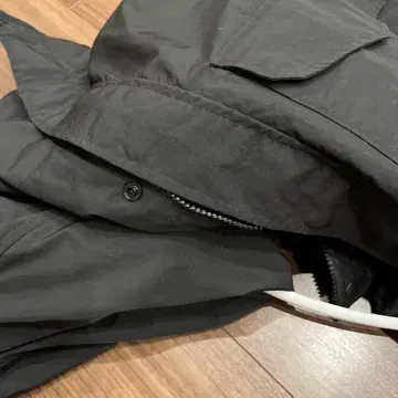 블랙 워크 팬츠 지퍼 포함