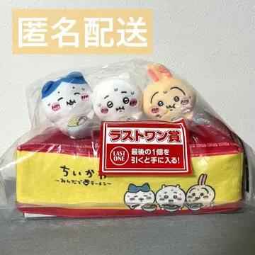 치이카와 제일복권 모두 함께 라멘 라스트 원상 티슈 케이스