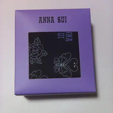 ANNA SUI 보라색 꽃무늬 에코백