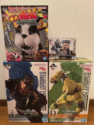 죠죠 제일복권 A상 D상 F상 라스트원 피규어 세트 덤 포함