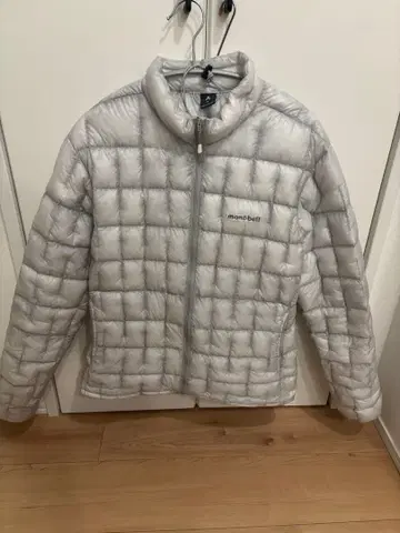 mont-bell 플라즈마1000 다운 자켓 실버 화이트