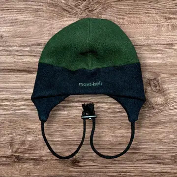 00's mont-bell 몽벨 귀도리 니트 모자 아웃도어 플리스