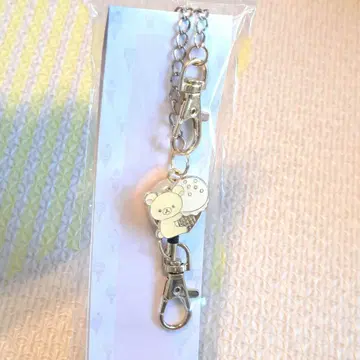 아이스크림을 껴안은 코리락쿠마 낚시릴 키링