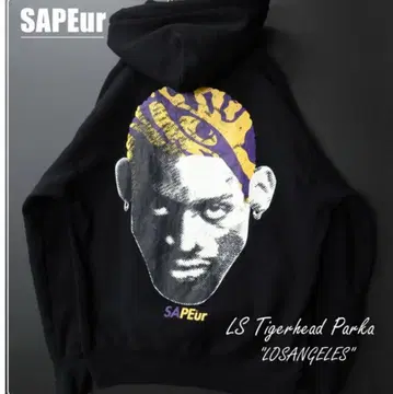 사풀 sapeur 로드맨 후드티 풀오버 페이즐리