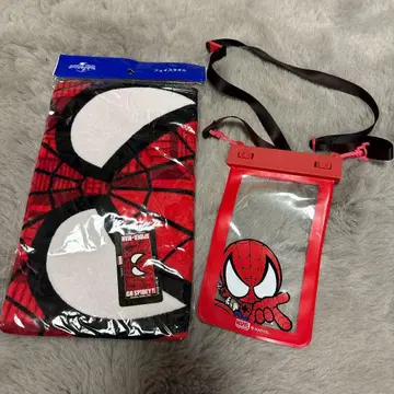 유니버설 스튜디오 재팬 스파이더맨 페이스 타월 묶음 판매