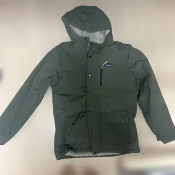 플리스 안감 후드 부착 마운틴 후드티