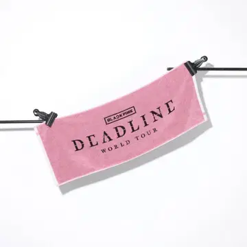 BLACKPINK DEADLINE WORLD TOUR 타월