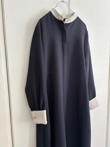 [ 시착만 한 상품 ] ships any 더블 크로스 A라인 셔츠 원피스