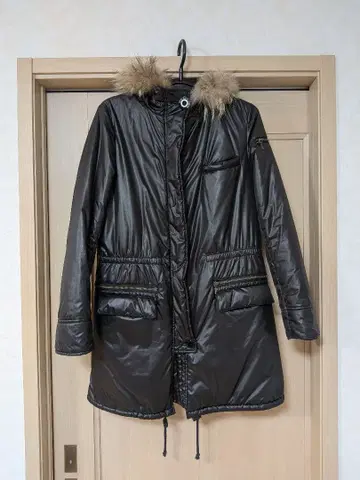 MARY QUANT 블랙 다운 자켓