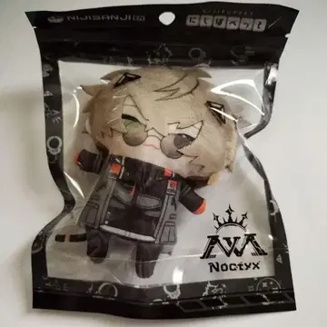 니지산지 팝페 알반. 봉제 인형 마스코트 Nijisanji noctyx