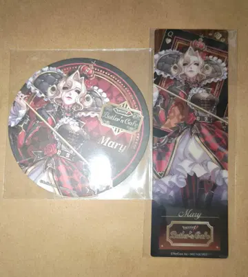제5인격 버틀러 카페 마리 클리어 책갈피 코스터