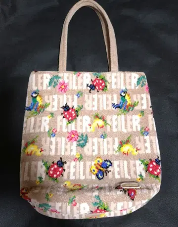 FEILER 페이러앤하이디 토트백 베이지 슈니르 직조