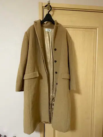 VALENTINI 베이지 롱 코트