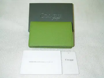 새상품 67% OFF 페링거 슈란켄카프 명함지갑 L 그린 일본제