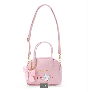헬로키티 숄더 포함 미니 보스턴 백
