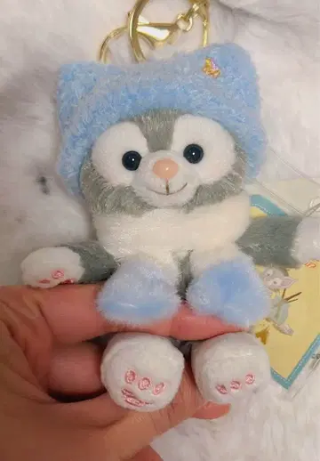 즉일 홍콩 디즈니 겨울 젤라토니 키체인