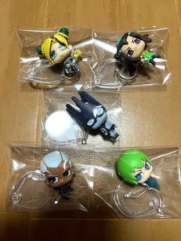 죠죠 가챠 5체 세트