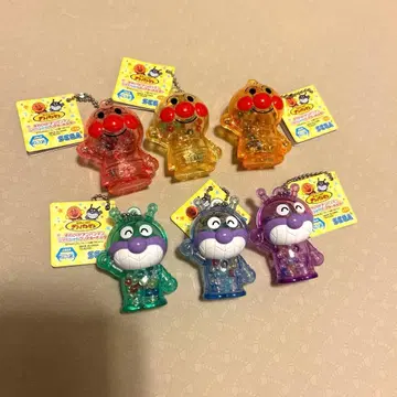 미사용 새상품 택 포함 호빵맨 바스락 클리어 키링