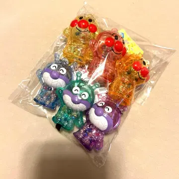 미사용 새상품 택 포함 호빵맨 바스락 클리어 키링