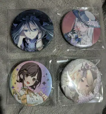 프로세카 카나데 에나 니고린 캔뱃지 4개 세트
