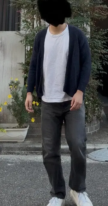 BEAMS BOY 네이비 가디건