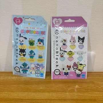 [ 새상품 미개봉 ] nanoblock 산리오 캐릭터 미니 블록